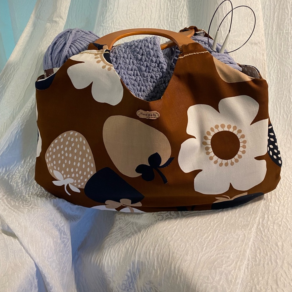 Handmade Floral Tote